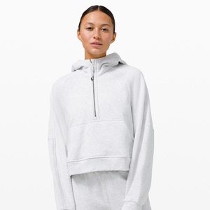 lululemon 1/2 zip hoodie